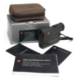 LEICA A RANGEMASTER CRF 2000-B, serial no. 1988973, with canvas case, in its makers carton with