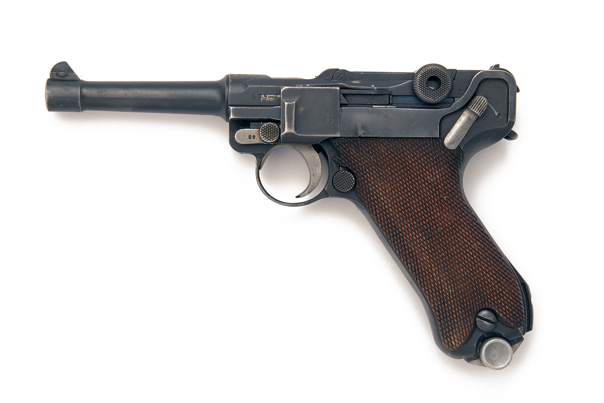 DWM, GERMANY A 9mm (PARA) SEMI-AUTOMATIC SERVICE-PISTOL, MODEL 'P08 LUGER DOUBLE-DATE', serial no.