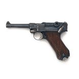 DWM, GERMANY A 9mm (PARA) SEMI-AUTOMATIC SERVICE-PISTOL, MODEL 'P08 LUGER DOUBLE-DATE', serial no.