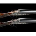 WILLIAM EVANS A PAIR OF 12-BORE SIDELOCK EJECTORS, serial no. 10782 / 3, 28in. nitro chopperlump