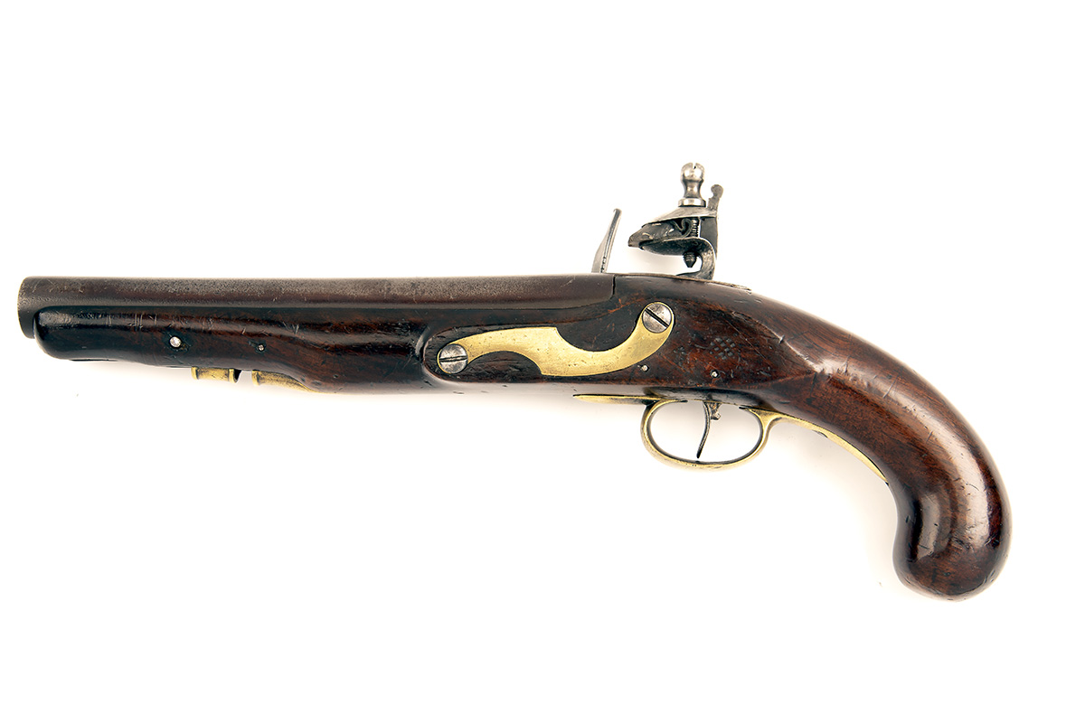 TOWER ARMOURIES, LONDON A .750 FLINTLOCK CAVALRY PISTOL, MODEL '1796 HEAVY DRAGOON TYPE', no visible - Image 2 of 4