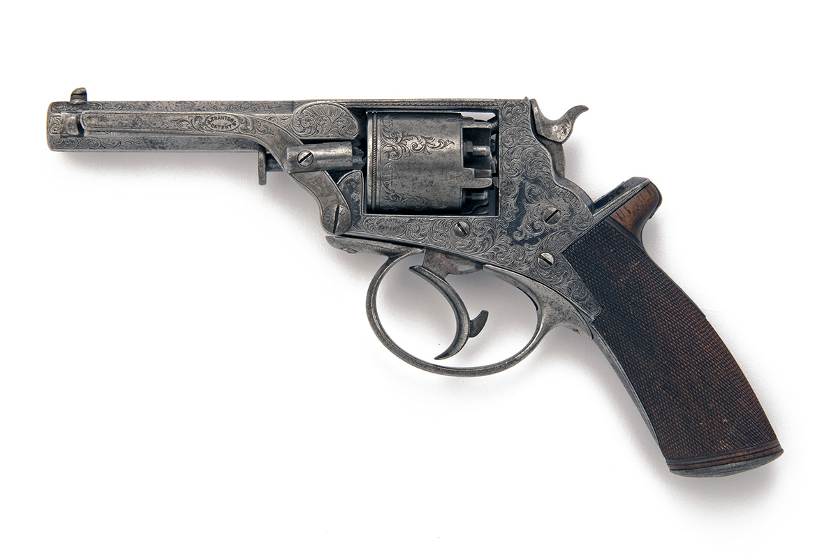 TRANTER FOR W. POWELL & SON A 120-BORE PERCUSSION FIVE-SHOT POCKET-REVOLVER, MODEL 'TRANTER'S - Image 2 of 2