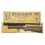 BENJAMIN, USA A SCARCE BOXED .22 CO2-POWERED SINGLE-SHOT RIFLE, MODEL '362', serial no. 16709, circa