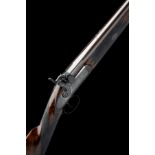 BENTLEY & PLAYFAIR , BIRMINGHAM A GOOD 6-BORE PERCUSSION SINGLE-BARRELLED LIVE PIGEON GUN, no