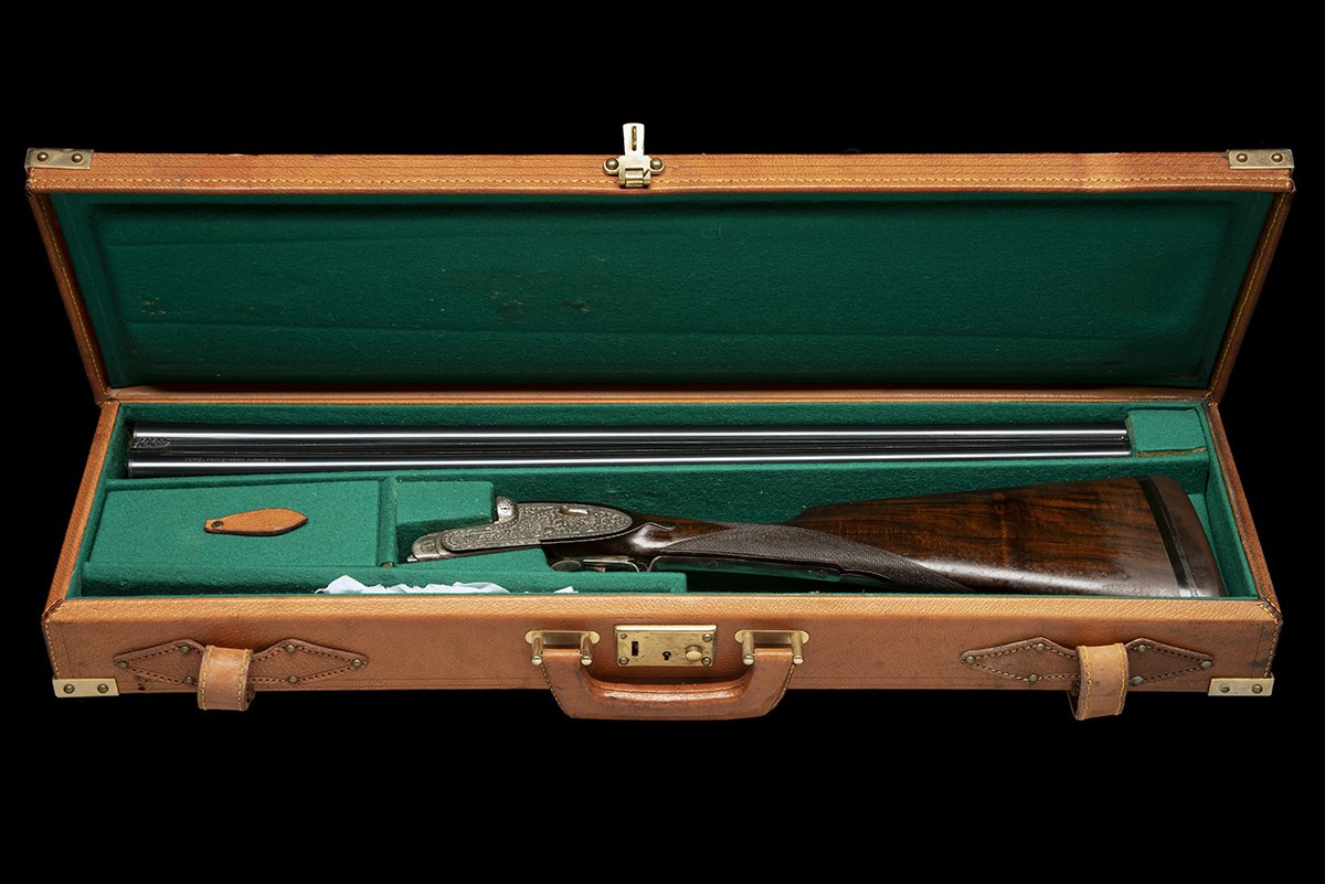 ARRIETA A 20-BORE SELF-OPENING HAND-DETACHABLE SIDELOCK EJECTOR, serial no. 31144, for 1981, 25 1/ - Image 9 of 9