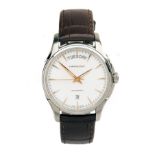 HAMILTON, USA A BOXED GENTLEMAN'S STAINLESS-STEEL AUTOMATIC CALENDAR WRISTWATCH, ref H325050,