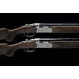P. BERETTA A PAIR OF 20-BORE (3IN.) 'SILVER PIGEON S' SINGLE-TRIGGER OVER AND UNDER EJECTORS, serial