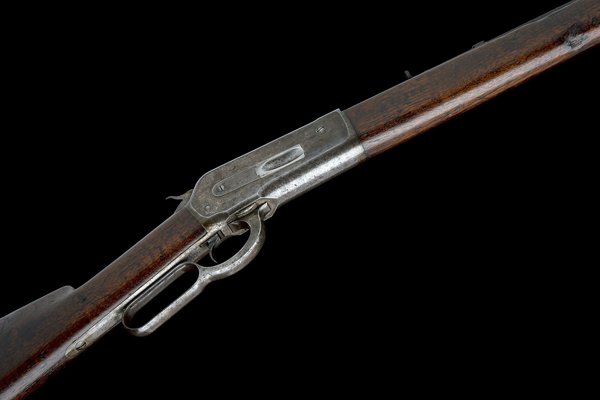 WINCHESTER REPEATING ARMS, USA A .40-82 (WCF) LEVER-ACTION SPORTING-RIFLE, MODEL '1886', serial - Image 3 of 8