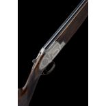 FABRIQUE NATIONALE A VOS-ENGRAVED 12-BORE 'M1 TYPE' SINGLE-TRIGGER SIDEPLATED OVER AND UNDER