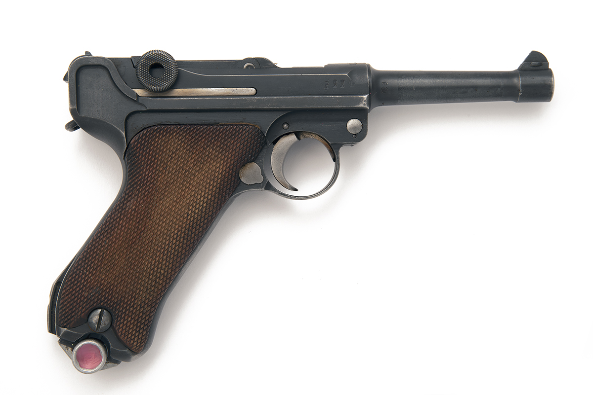 DWM, GERMANY A 9mm (PARA) SEMI-AUTOMATIC SERVICE-PISTOL, MODEL 'P08 LUGER DOUBLE-DATE', serial no. - Image 2 of 3