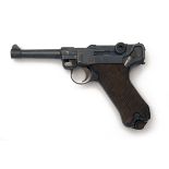 DWM, GERMANY A 9mm (PARA) SEMI-AUTOMATIC SERVICE-PISTOL, MODEL 'P08 LUGER', serial no. 3895, dated