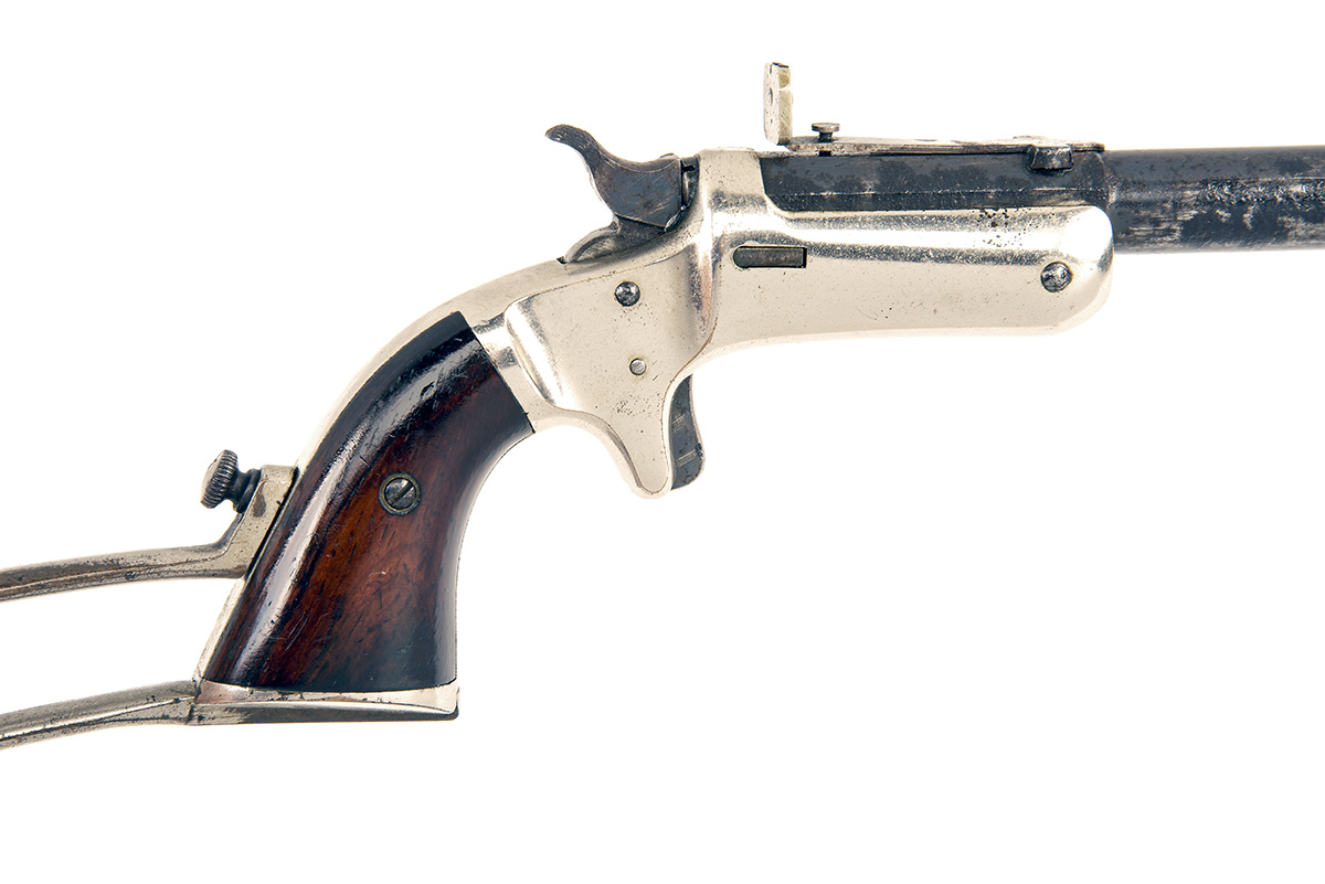 J. STEVENS, USA A .32 (RIMFIRE) TAKE-DOWN SHORT POCKET-RIFLE, MODEL 'NEW MODEL POCKET-RIFLE', serial - Image 4 of 4