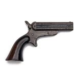 SHARP & HANKINS, USA A .32 (SHORT RIMFIRE) FOUR-SHOT POCKET-PISTOL, MODEL '3B', serial no. I11279,