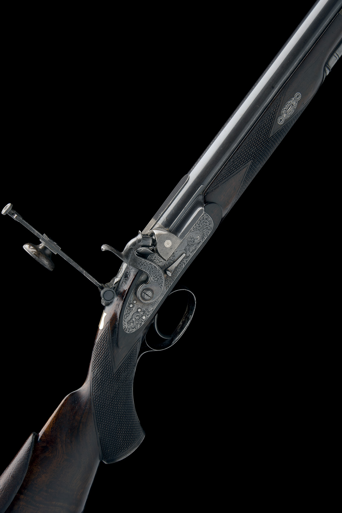 ALEXANDER HENRY, SCOTLAND A .451 PERCUSSION MATCH-RIFLE, serial no. 431/1926, originally a Best