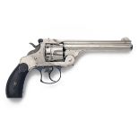 SMITH & WESSON, USA A GOOD .44 (RUSSIAN) SIX-SHOT REVOLVER, MODEL 'DOUBLE-ACTION FRONTIER', serial