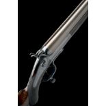 T. BLAND & SONS AN IMPRESSIVE 4-BORE DOUBLE-BARRELLED ROTARY-UNDERLEVER HAMMERGUN, serial no.