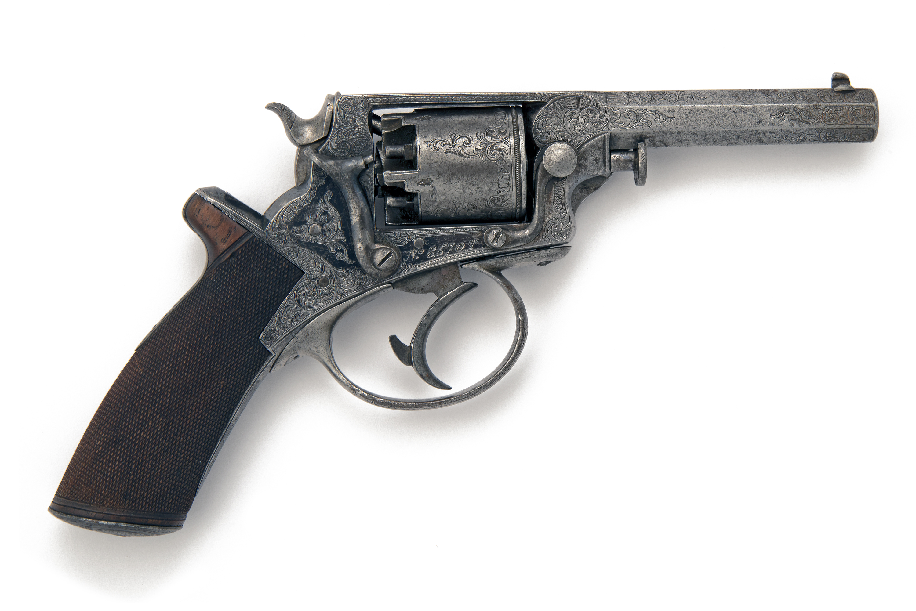 TRANTER FOR W. POWELL & SON A 120-BORE PERCUSSION FIVE-SHOT POCKET-REVOLVER, MODEL 'TRANTER'S