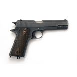 KONGSBERG, NORWAY A SCARCE 11.25mm (.45 ACP) SEMI-AUTOMATIC SERVICE-PISTOL, MODEL 'M1914', serial