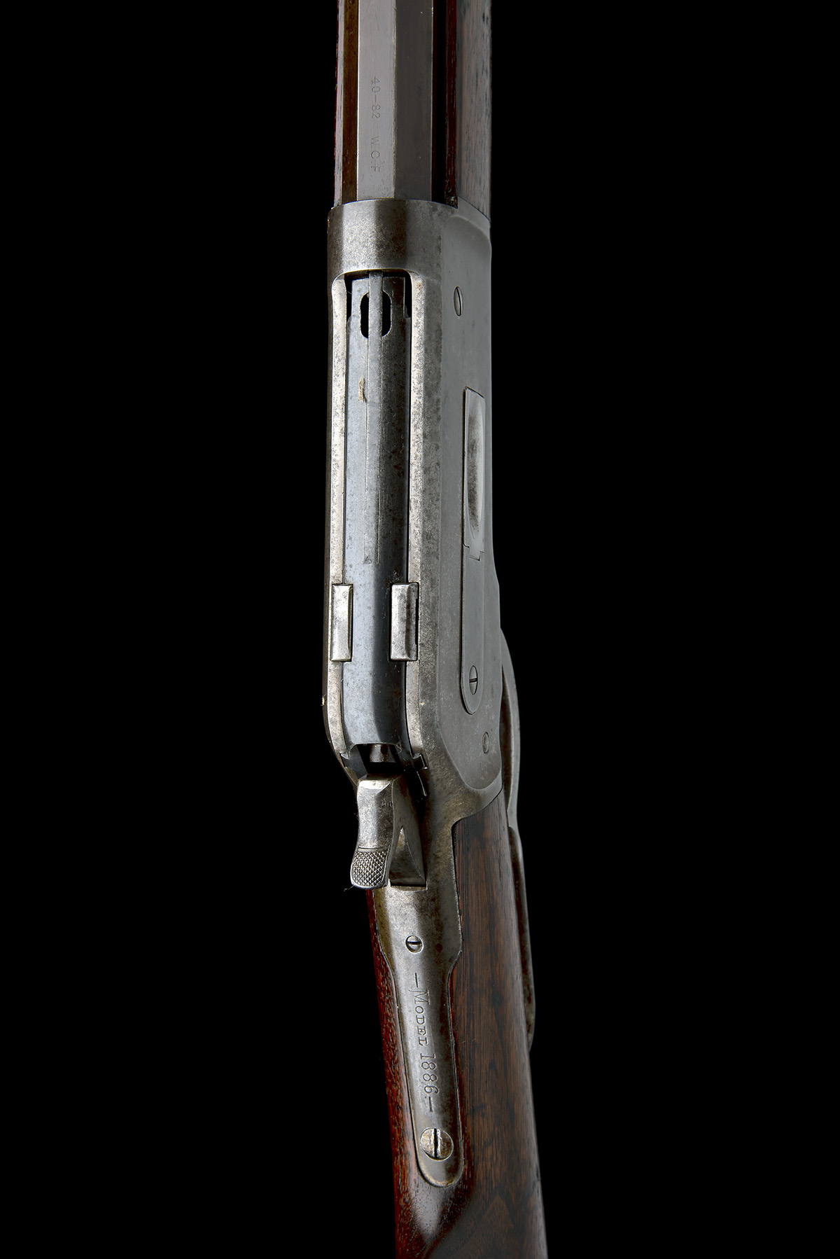 WINCHESTER REPEATING ARMS, USA A .40-82 (WCF) LEVER-ACTION SPORTING-RIFLE, MODEL '1886', serial - Image 6 of 8