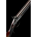 MAITLAND, ELGIN A GOOD 12-BORE PERCUSSION DOUBLE-BARRELLED SPORTING-RIFLE, registration no. APX-