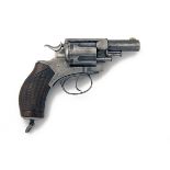 P. WEBLEY & SON FOR J.F. KING, DURBAN A .455 FIVE-SHOT OVERCOAT REVOLVER, MODEL 'WEBLEY'S RIC