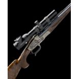 H. SCHEIRING A .375 H&H MAG. (RIMLESS) JAEGER PATENT PUSH-FORWARD UNDERLEVER SINGLE-TRIGGER SIDELOCK