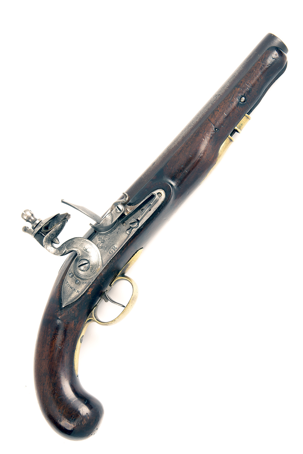 TOWER ARMOURIES, LONDON A .750 FLINTLOCK CAVALRY PISTOL, MODEL '1796 HEAVY DRAGOON TYPE', no visible