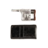 MANUFRANCE, ST. ETIENNE A CASED 8mm (PALM) SQUEEZE-FIRED POCKET-PISTOL, MODEL 'MITRAILLEUSE', serial