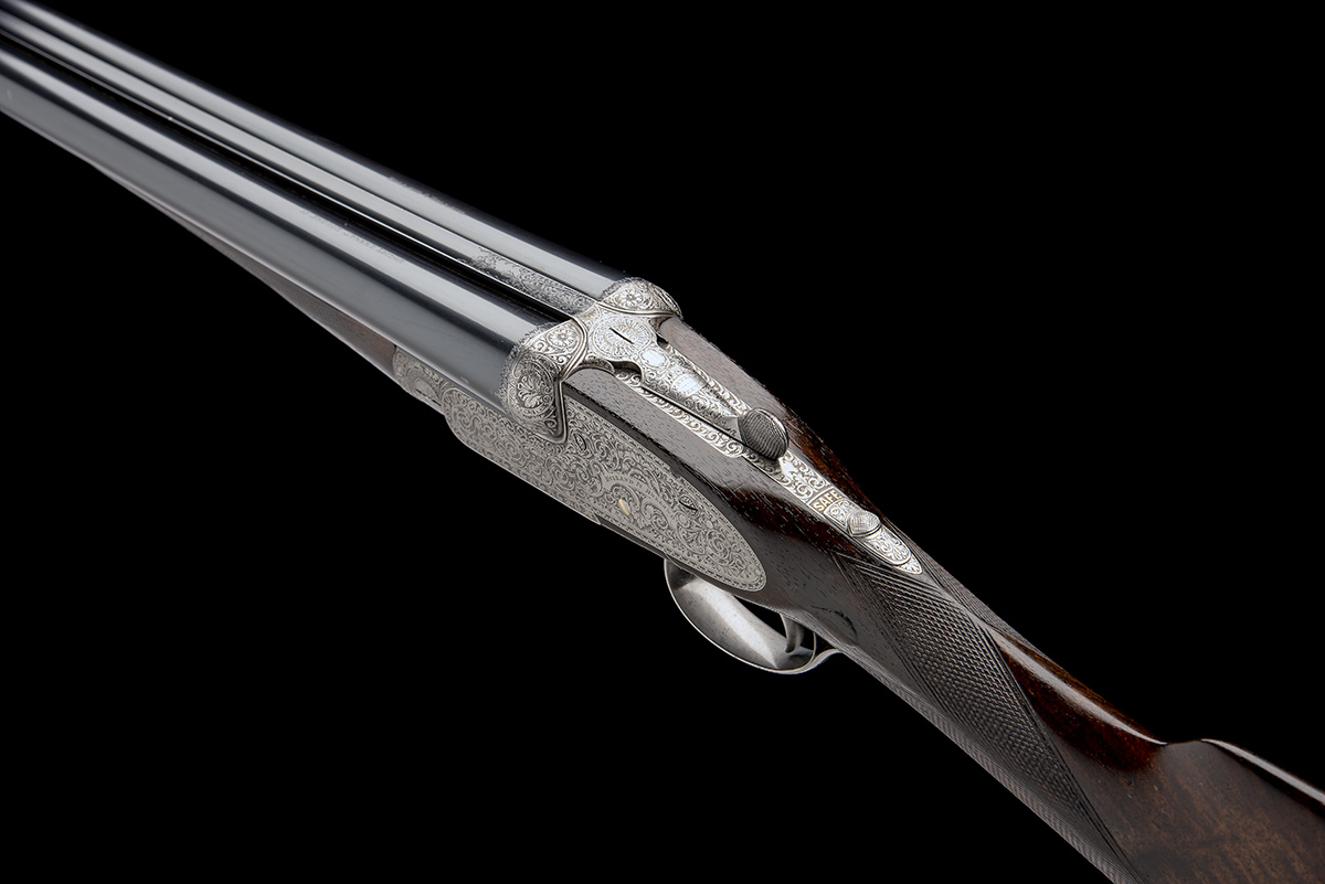 HOLLAND & HOLLAND A 12-BORE 'ROYAL' SINGLE-TRIGGER SIDELOCK EJECTOR, serial no. 23627, for 1905, - Image 9 of 12