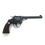 COLT, USA A GOOD .22 (L/R) SIX-SHOT TARGET-REVOLVER, MODEL 'POLICE POSITIVE', serial no. 33355,