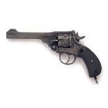 WEBLEY, BIRMINGHAM A SCARCE .455 SIX-SHOT SERVICE-REVOLVER, MODEL 'MKII 6-INCH', serial no. 59861,