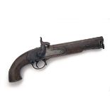 TOWER ARMOURIES, LONDON A .700 PERCUSSION SINGLE-SHOT CAVALRY-PISTOL, registration number B21V,