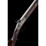 CARTMELL & SON, DONCASTER A GOOD 16-BORE PERCUSSION SINGLE-BARRELLED SPORTING-RIFLE, serial no.