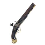 DUBLIN CASTLE ARMOURIES A .650 FLINTLOCK CAVALRY PISTOL, MODEL '1796 LIGHT DRAGOON TYPE', no visible