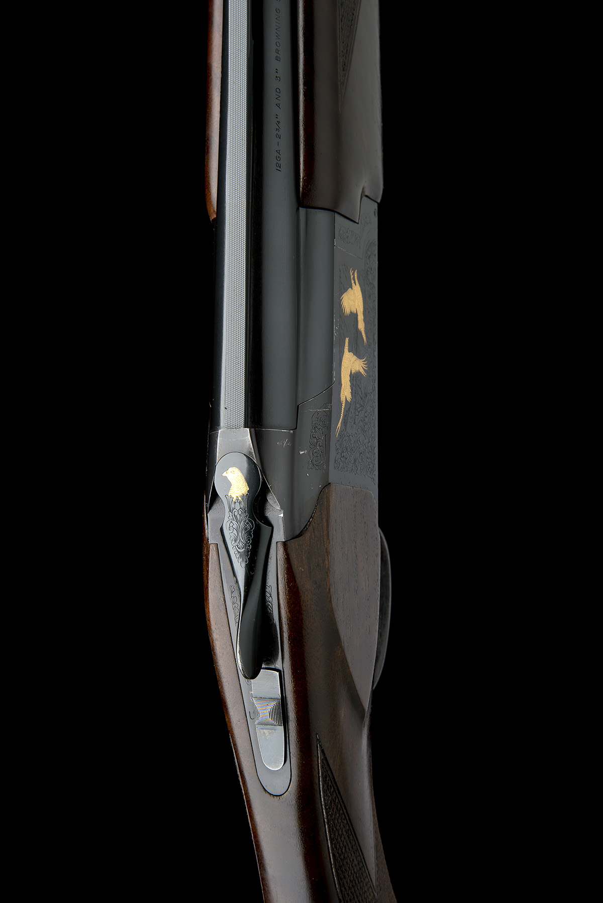 BROWNING A 12-BORE (3IN.) 'B725 HUNTER' SINGLE-TRIGGER OVER AND UNDER EJECTOR, serial no. 57607ZR, - Image 4 of 8