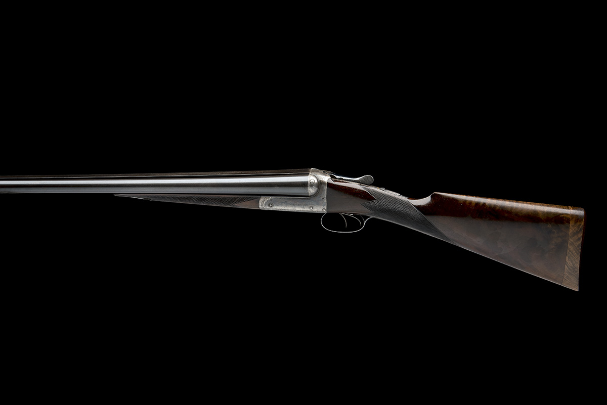 F.T. BAKER AN IMPRESSIVELY OUTSIZED 12-BORE (3IN. MAGNUM) BOXLOCK NON-EJECTOR WILDFOWLING GUN, - Image 2 of 9