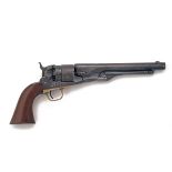 COLT, USA A .44 PERCUSSION SIX-SHOT SINGLE-ACTION REVOLVER, MODEL 'COLT'S 1860 ARMY', serial no.