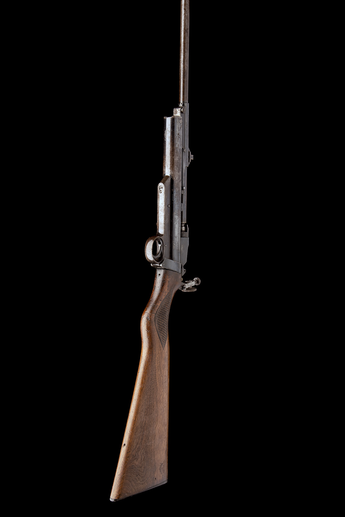 WEBLEY & SCOTT, BIRMINGHAM A .177 BARREL-COCKING AIR-RIFLE, MODEL 'MKII SERVICE', serial no. S15062, - Image 3 of 7