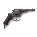 PERRIN. FRANCE A 9mm (FRENCH THICK-RIM) DOUBLE-ACTION REVOLVER SIGNED PERRIN, serial no. 121,