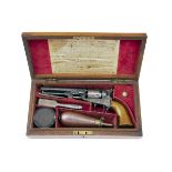 COLT, LONDON A GOOD CASED .31 PERCUSSION REVOLVER, MODEL '1849 LONDON POCKET', serial no. 2942,