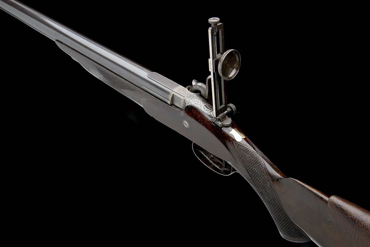 ALEXANDER HENRY, SCOTLAND A .451 PERCUSSION MATCH-RIFLE, serial no. 431/1926, originally a Best - Image 11 of 12