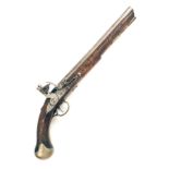 TOWER ARMOURIES, LONDON A .550 FLINTLOCK PISTOL RE-SIGNED 'TAYLOR', MODEL 'LONG SEA-SERVICE', no