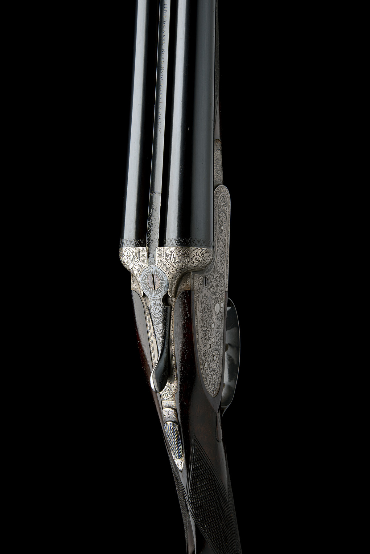 CHARLES HELLIS & SONS LTD. A 12-BORE SIDELOCK EJECTOR, serial no. 3760, circa 1932, 26in. nitro - Image 6 of 8