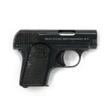FORMERLY THE PROPERTY OF LORD LOUIS MOUNTBATTEN A .25 (ACP) SEMI-AUTOMATIC VEST-PISTOL SIGNED FN,
