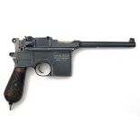 MAUSER, GERMANY A 7.63 (MAUSER) SEMI-AUTOMATIC PISTOL, MODEL 'PRE-WAR COMMERCIAL', serial no. 98053,