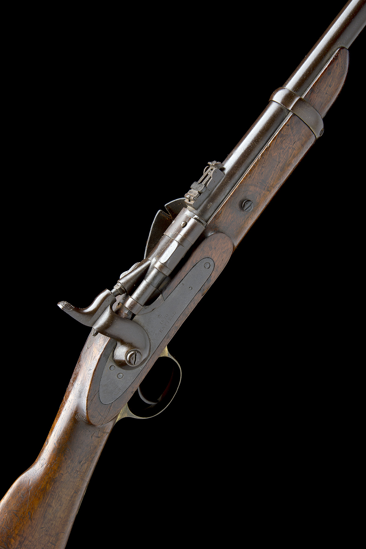 ENFIELD, ENGLAND A .577 (SNIDER) SINGLE-SHOT CARBINE, MODEL 'MKIII CAVALRY CARBINE', serial no.