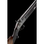 J. WILLIAMS, LONDON A 6-BORE PERCUSSION SINGLE-BARRELLED PIGEON-GUN, no visible serial number, circa