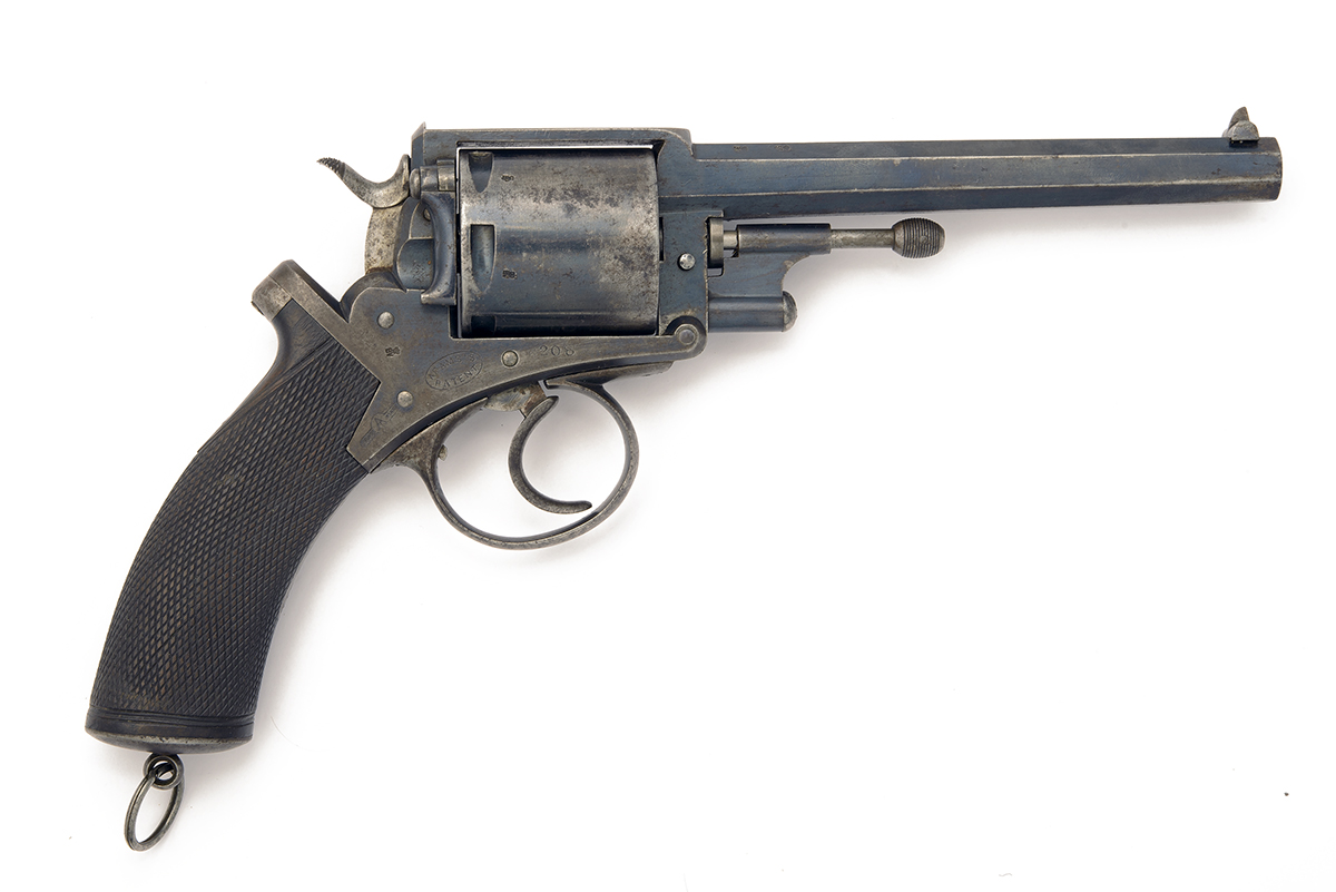 ADAM'S, LONDON A GOOD CASED .450 SIX-SHOT DOUBLE-ACTION REVOLVER, MODEL '1872 ADAMS', serial no. - Image 2 of 3