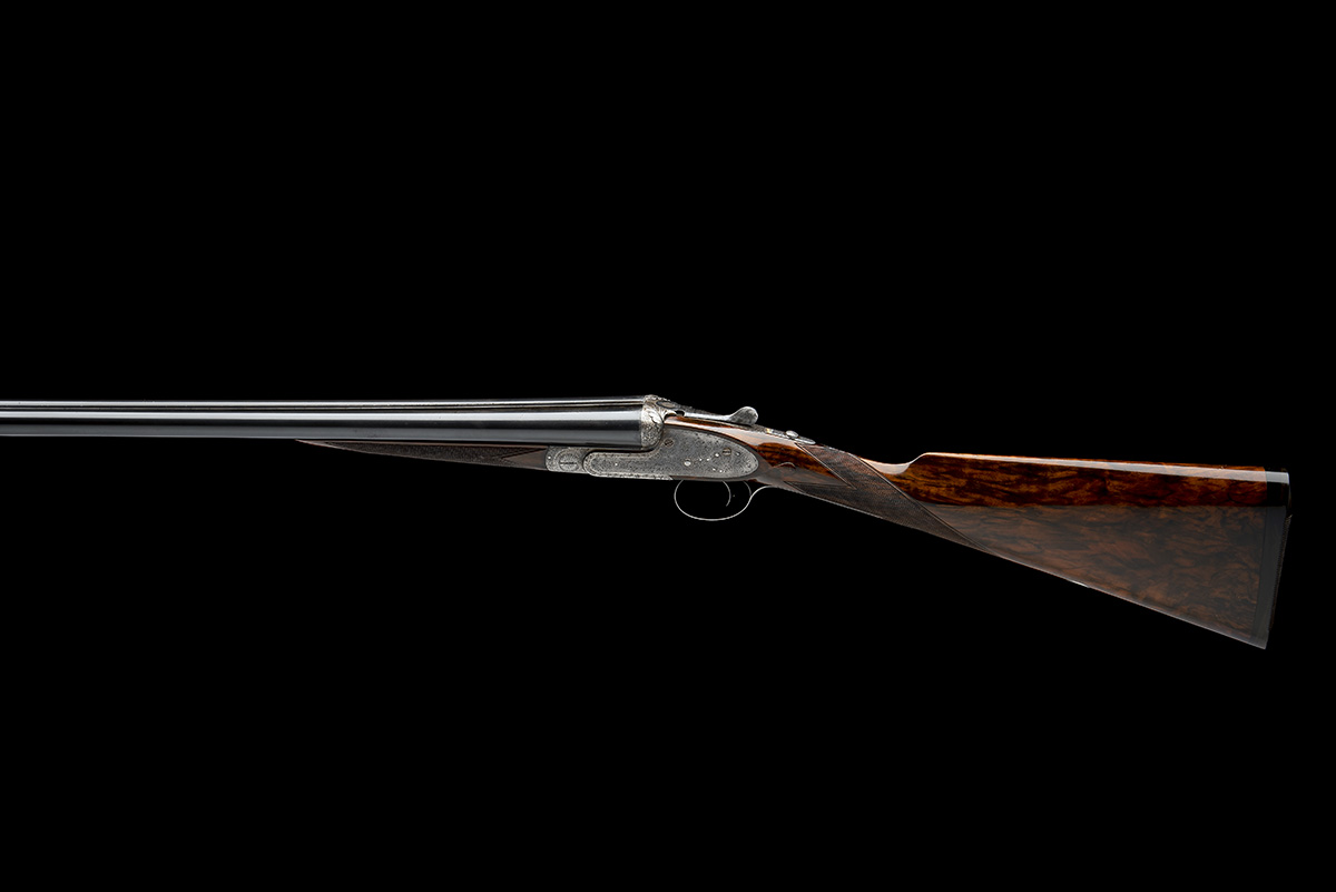 F. BEESLEY A 16-BORE SINGLE-TRIGGER SIDELOCK EJECTOR, serial no. 2050, for 1908, 28 1/2in. nitro - Image 2 of 9