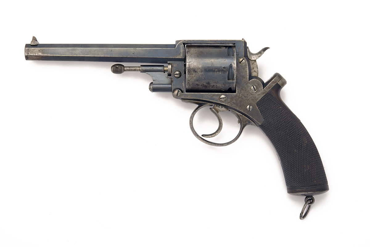 ADAM'S, LONDON A GOOD CASED .450 SIX-SHOT DOUBLE-ACTION REVOLVER, MODEL '1872 ADAMS', serial no. - Image 3 of 3